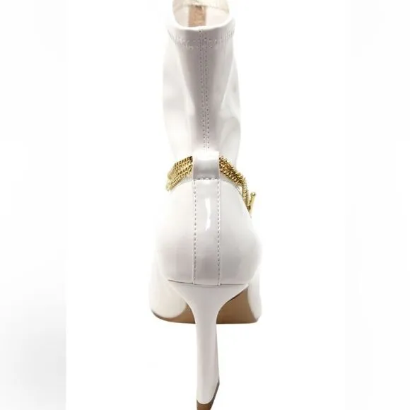 Chain  Pointed Toe Bootie‎ - Image 6