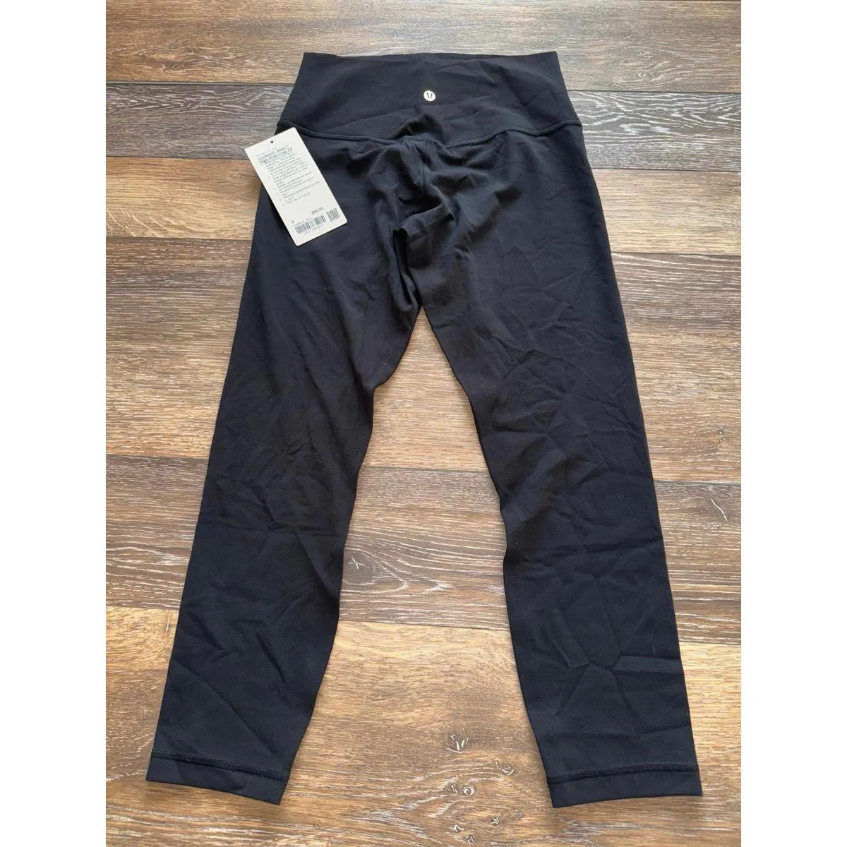 Lululemon Align High Rise Crop 23” Black Size 8 NWT - Image 2