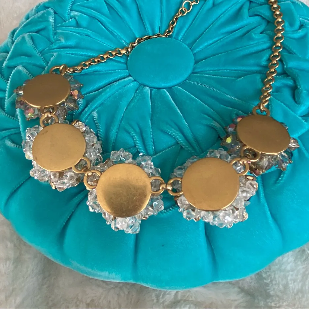 J.Crew • Jeweled Geometric Crystal Spears Necklace - Image 14