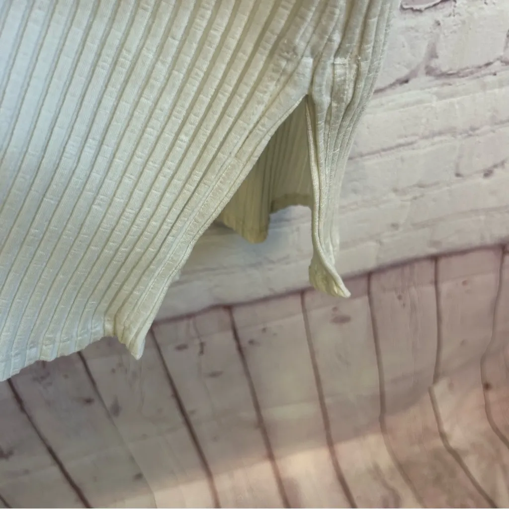 Eileen Fisher System Ribbed Knit Tunic top capsule old money light academia XL - Image 7