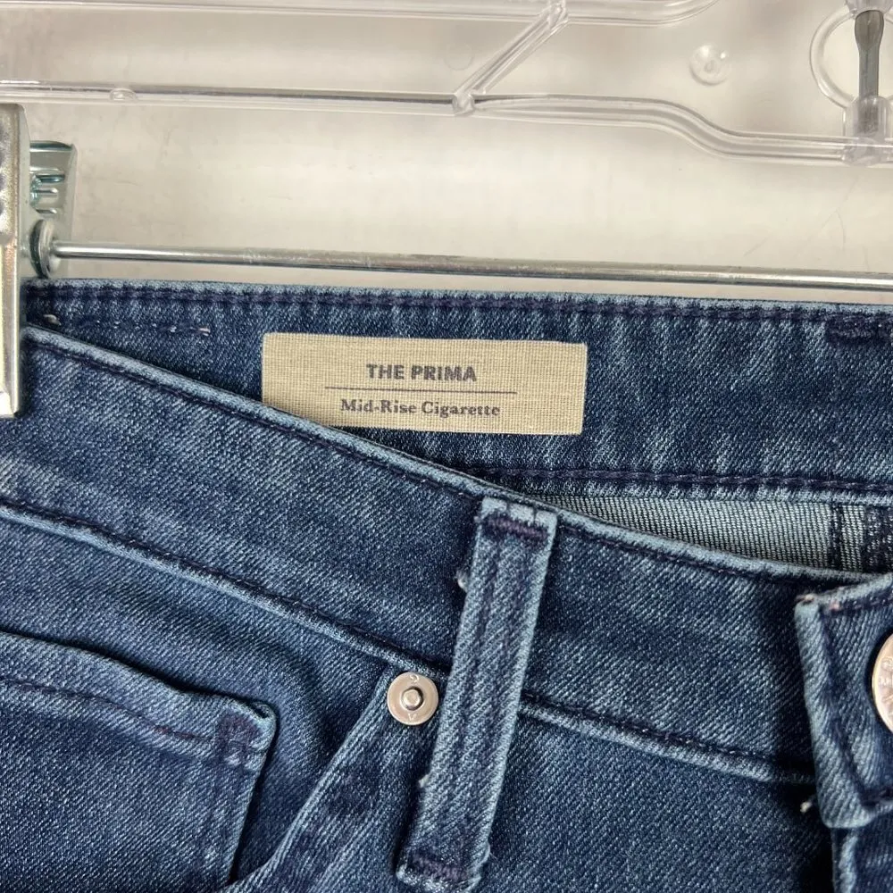 The Prima Mid-Rise Cigarette Jeans Size 26 EUC T2681 - Image 5