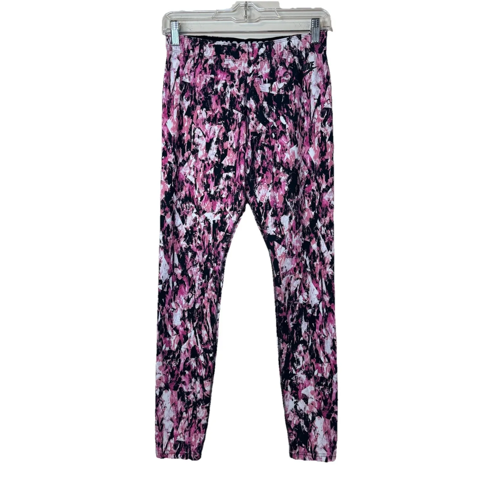 Nike Legging Nike Encore Leg-A-See Mishmash Rose 643047-644 Allover Print Sz M # - Image 2