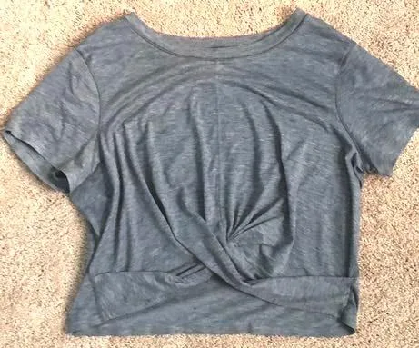 Lululemon Crop Twist Tee - Image 2