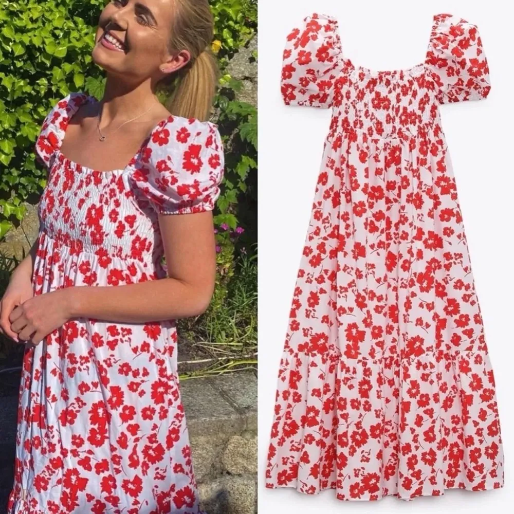 NWT ZARA Blogger’s Fav| Printed Poplin Dress - Image 4