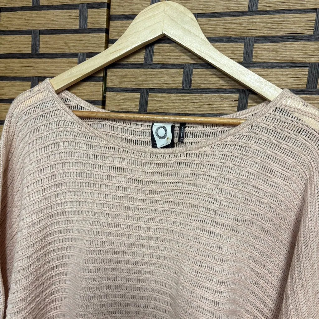 Akemi + Kin  Pale Pink‎ Poncho Style Top Size Medium - Image 3