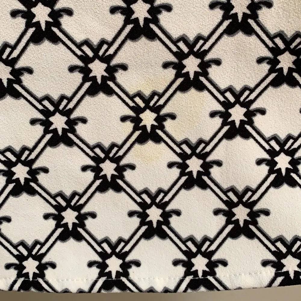 Sugar lips off white black dress XS small see photos small spots - Image 4