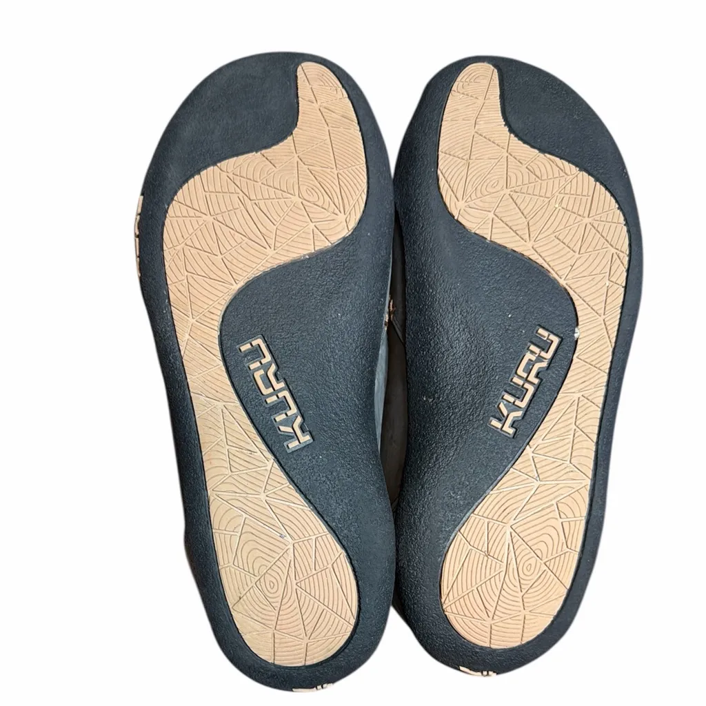 KURU KIVI Women’s Gray Suede Leather Slip On Shoes 10.5 Wide - Image 5