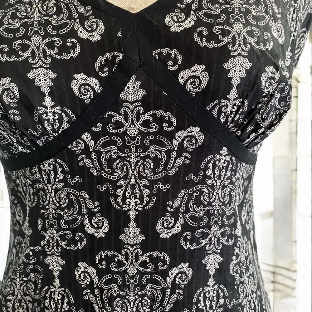 Ann Taylor Loft Damask Dress Size 0 NWT - Image 2