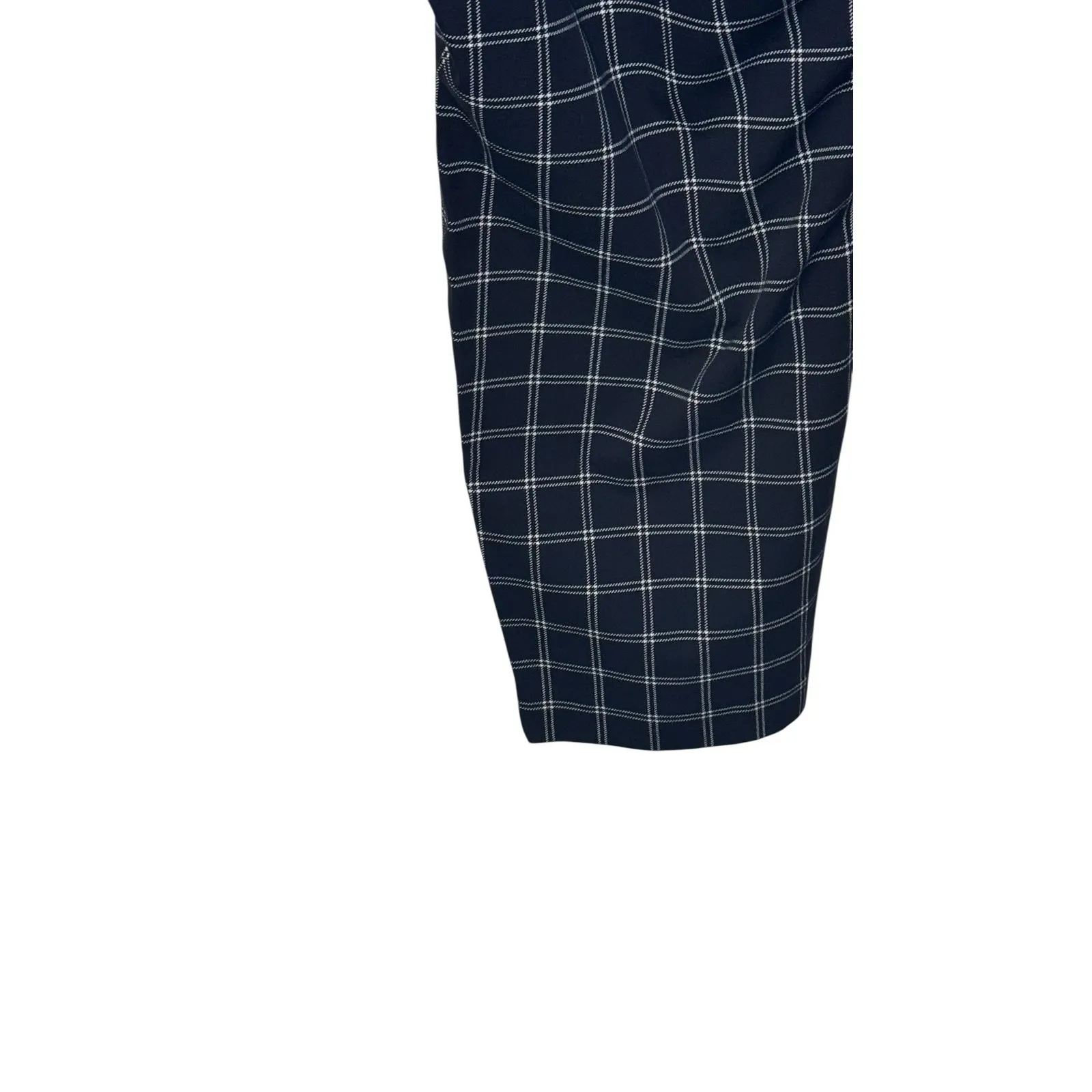 Old Navy Womens Pants High-Rise Pixie Never Fade Checkered Black / White‎ 26 NWT - Image 9