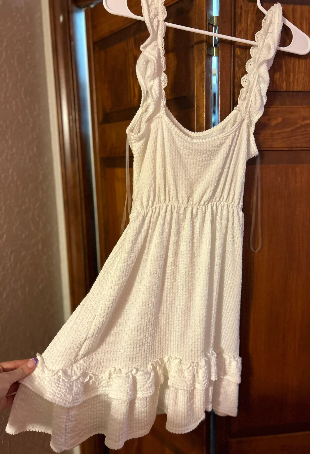 TJ Maxx White Swim Cover Up - Image 2