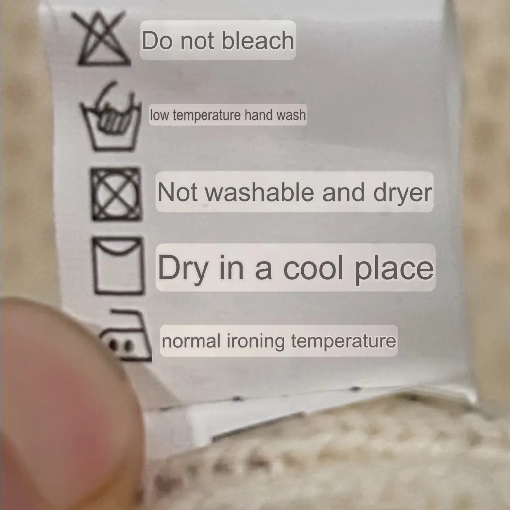 DONGXIAC Ordos Cashmere Knit Dress Ivory Long Sleeve Size 95 Luxury - Image 15