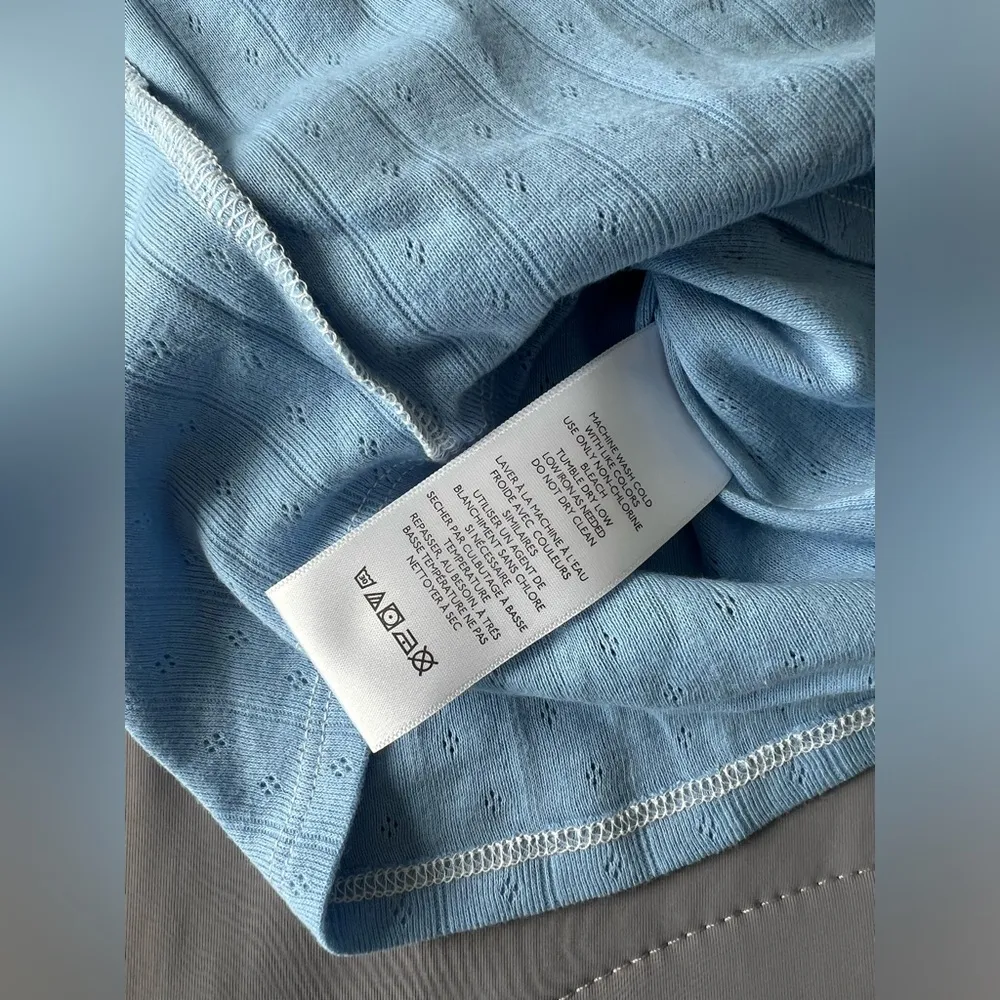 NWT BDG Viv Spliced Notch Neck Tee - Image 6