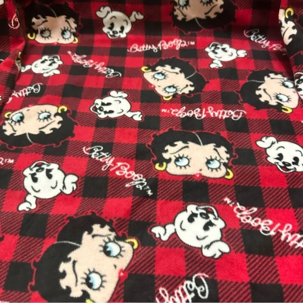 Betty Boop & Coco Nightgown Fleece long sleeve M(8-10) - Image 2