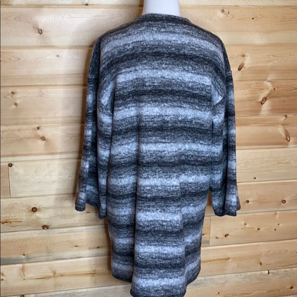 Michael Kors Soft Striped Belted Jacket S NWT - Image 5