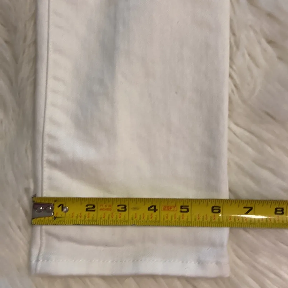 TORY BURCH White Jeans size 26 excellent condition inseam 26” waist 28” - Image 12