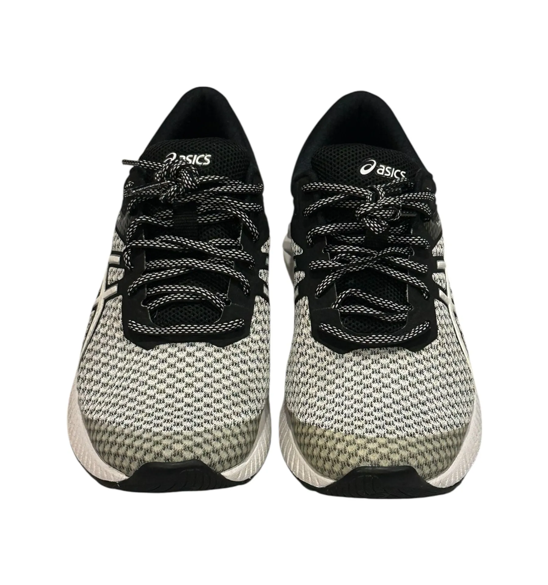 ASICS Fuzex Lyte 2 Black/White Running Shoes T769N Women's Sz 7½ - Image 2