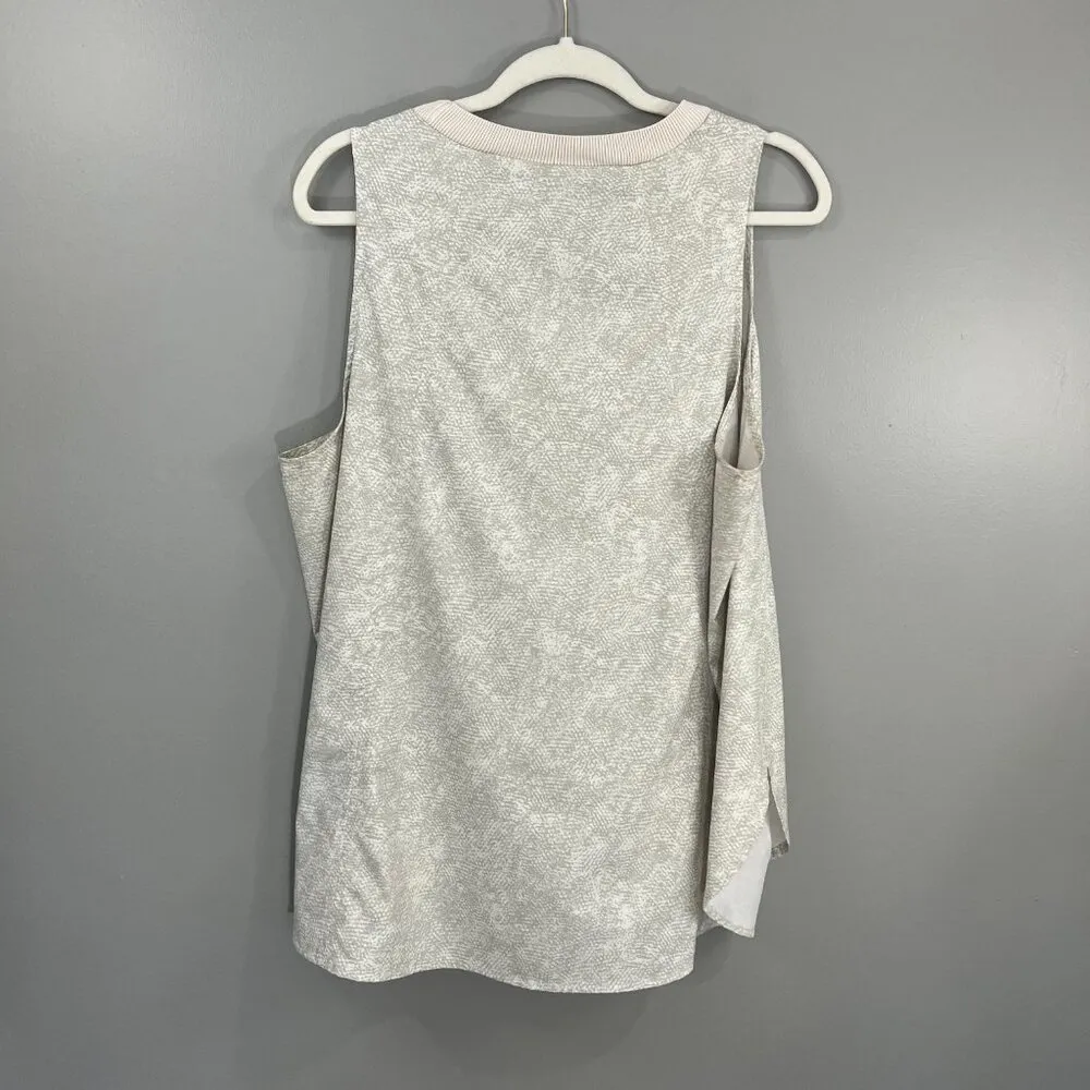 Athleta XL Sleeveless Swing Top Snake Skin Print - Image 6