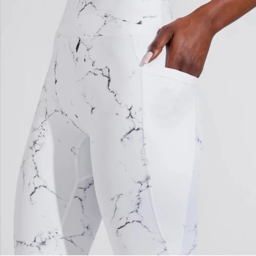 NWT BuffBunny Limitless Legging White Marble Sz. XL - Image 3