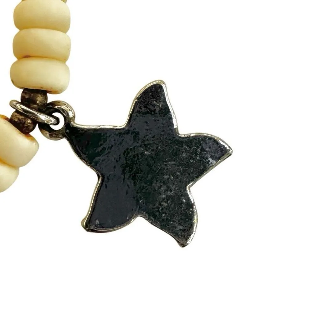 Puka shell abalone flower pendant necklace - Image 8