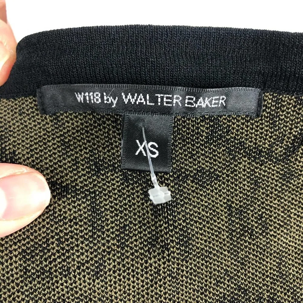 Walter Baker Collette Bodycon Snake-Print Dress XS - Image 14