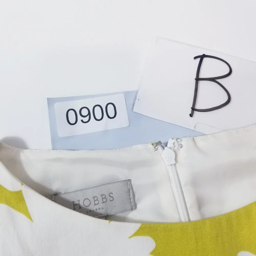 Hobbs London Cleo Dress in Ivory Lemondrop Sheath Dress - Image 16