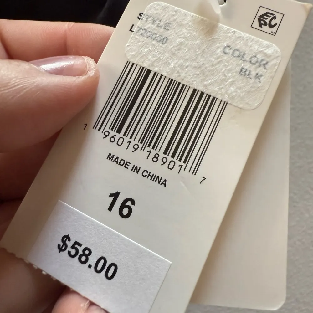 Leilani Women's Ladies One Piece Swim Suit Bathing suit Size 16 Black L720030 - Image 2