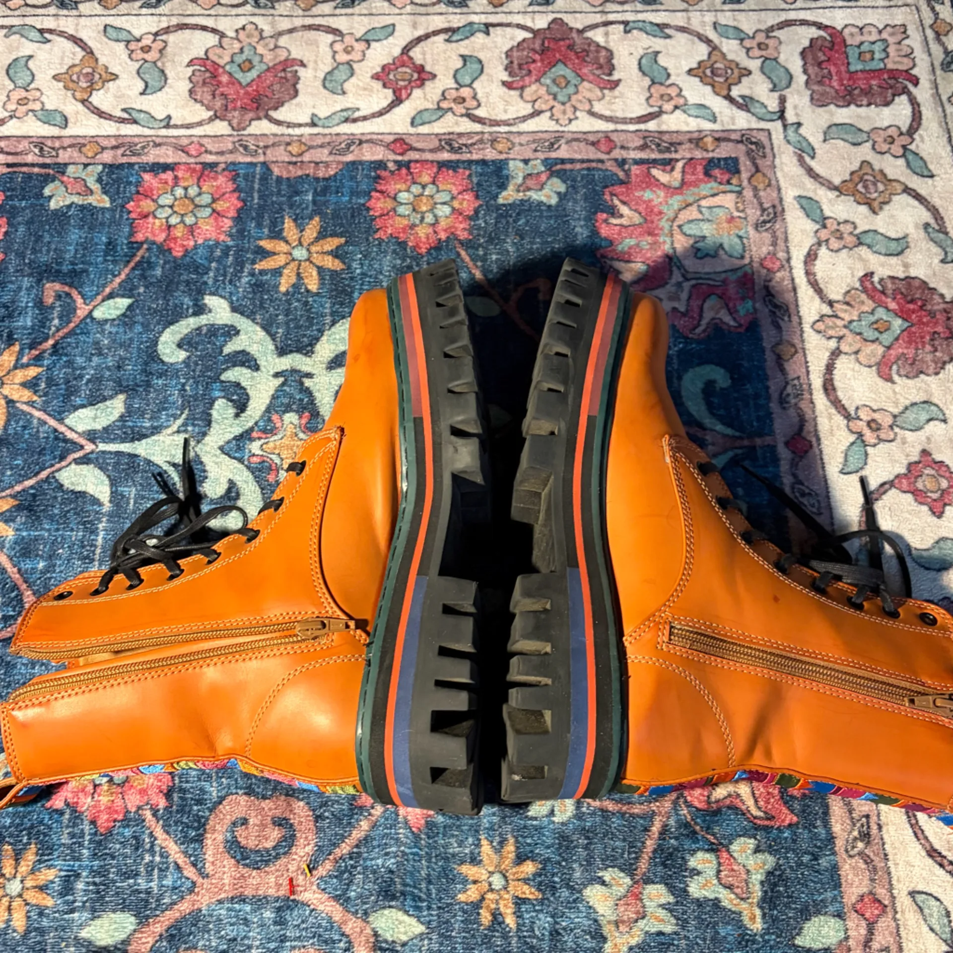 Farm Rio  Combat Boots - Image 6