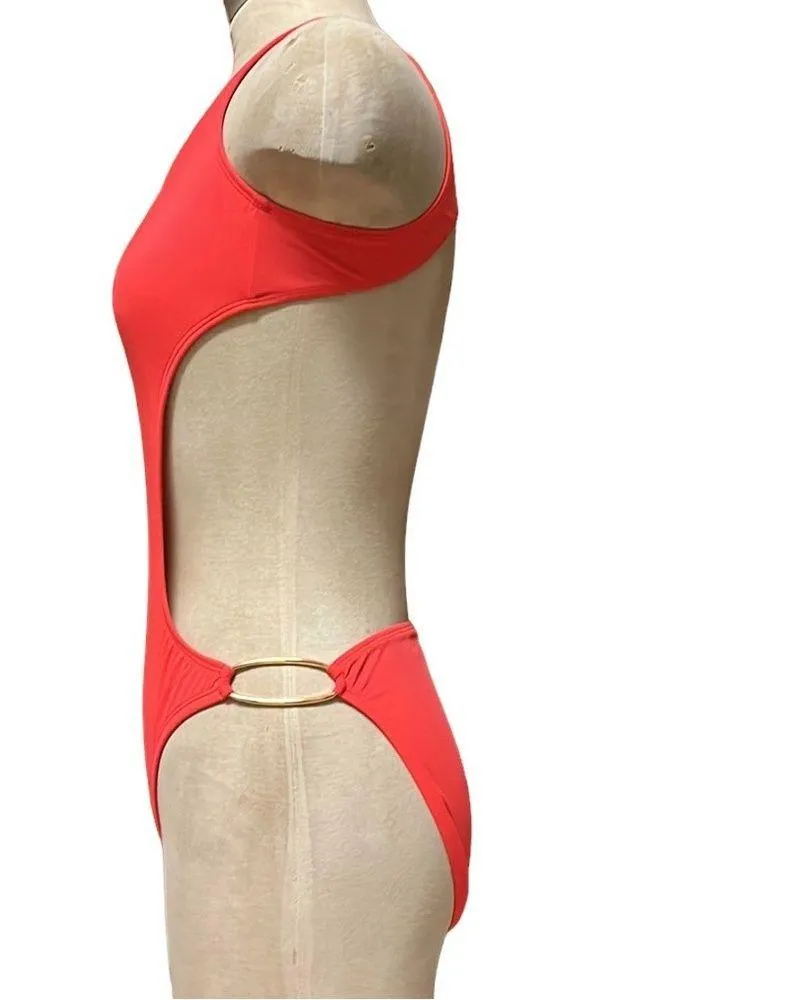 Victoria’s Secret Swimsuit Monokini Open Back Y2K M Medium - Image 2