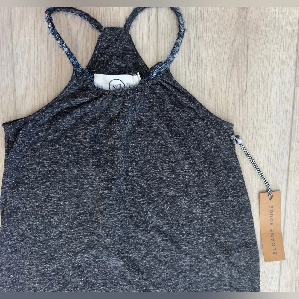 Elegant Grat Maxi Dress. SLOANE ROUGE. Gray - Image 3