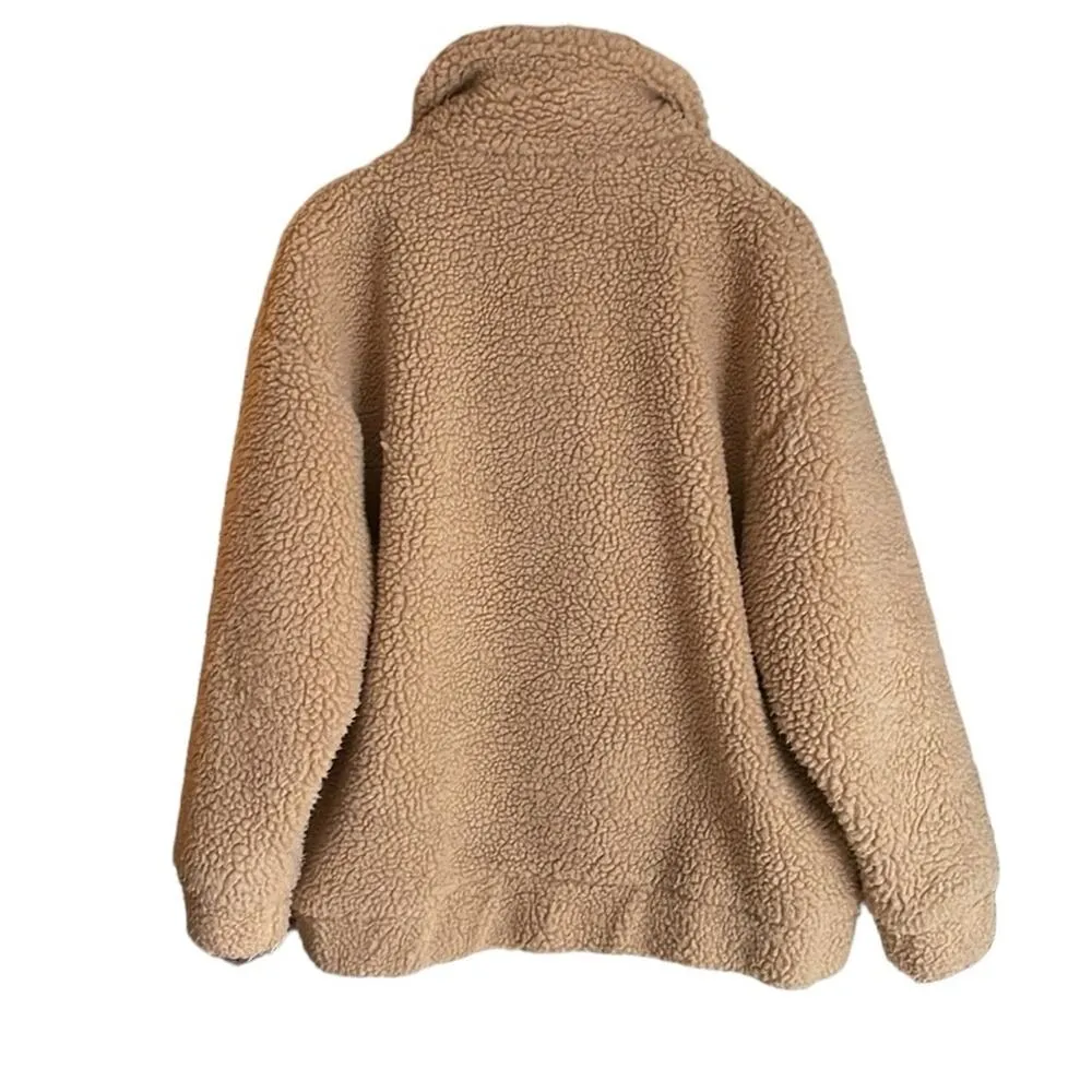 I.AM.GIA Pixie Sherpa Coat Carmel Tan - Image 3