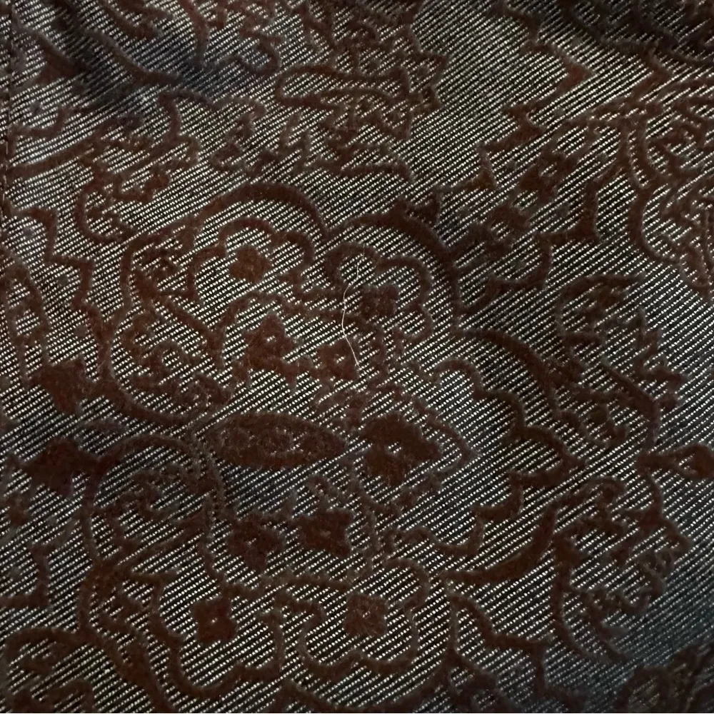 Vintage St. Johns Bay High Rise Paisley Floral Mom Jeans Size 12 Made in Bahrain - Image 9