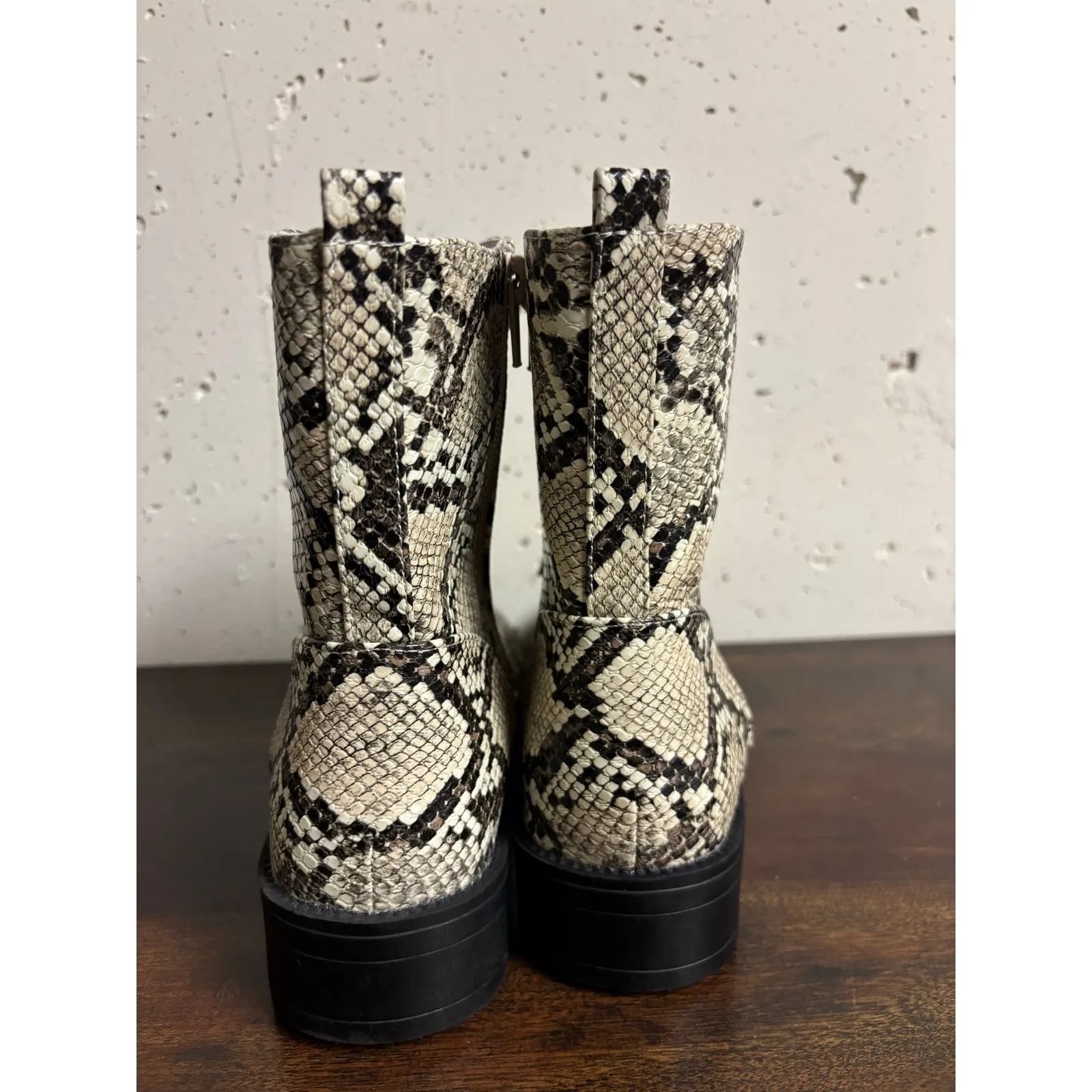 Coconuts by Mattise Jill Snake Skin Patterned Boots size 6 women country cowgirl - Image 4
