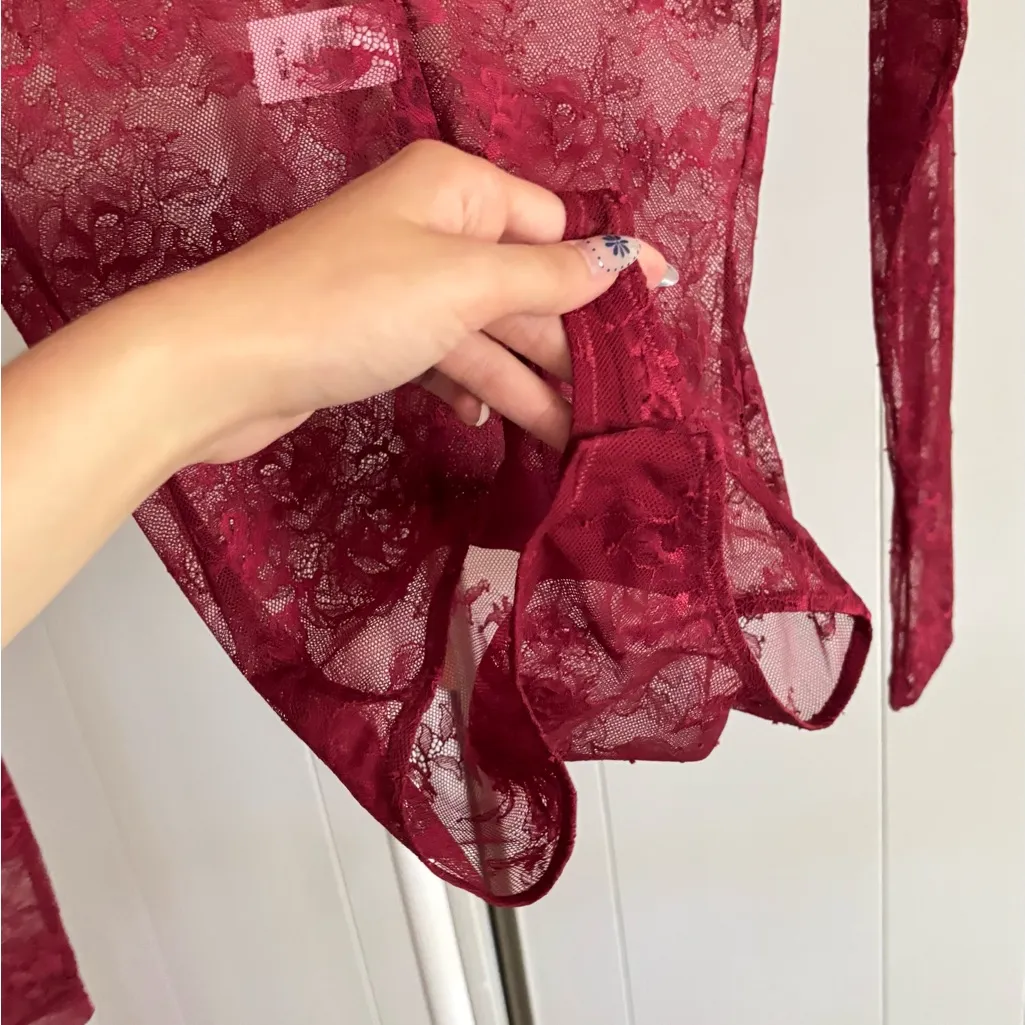 Parade Lace Long Sleeve Bodysuit - Image 5