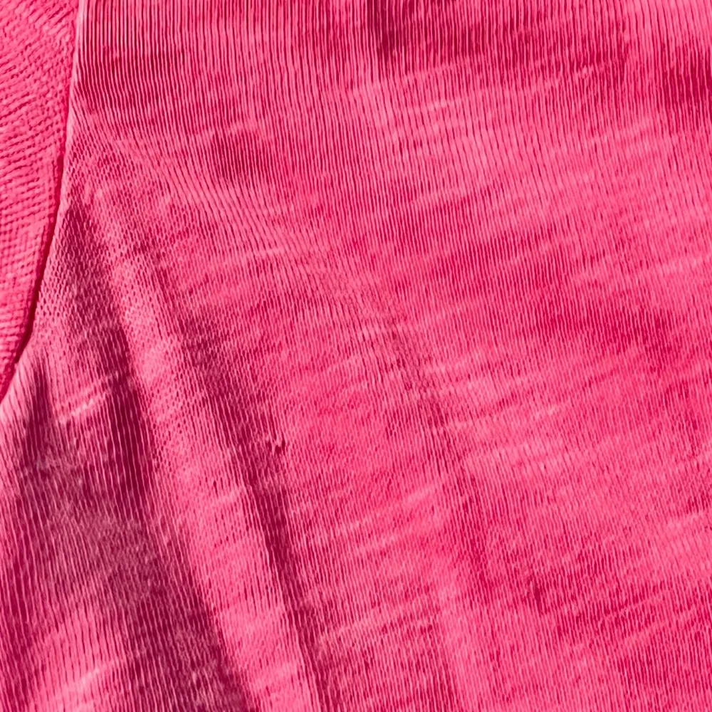 PINK Victoria’s Secret Vneck Tshirt Barbie Florescent Pink Size X-Small - Image 6