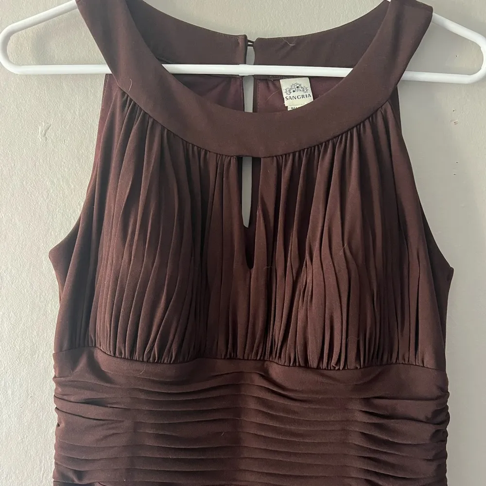 Sangria Floor Length Dress - Image 2