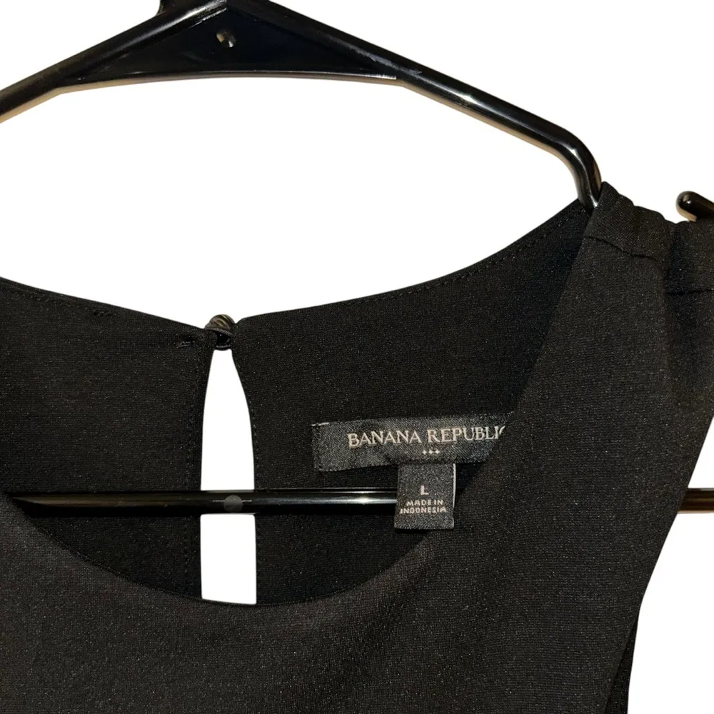 NEW Black Banana Republic Top Shirt Designer Business Casual Women’s Size Large! - Image 3