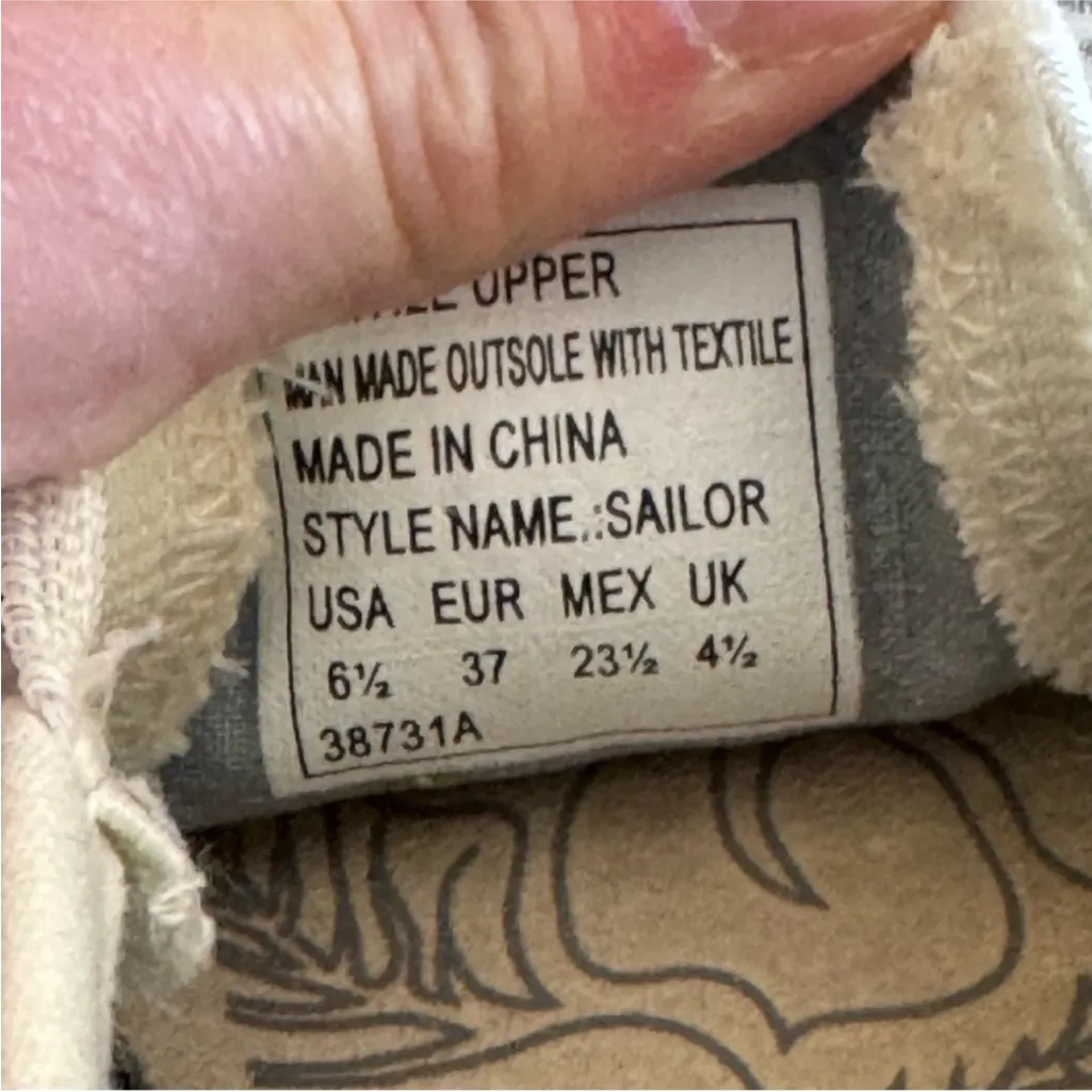 Tommy Bahama Blue and White Loafers Slip-On Canvas Shoes - Image 5