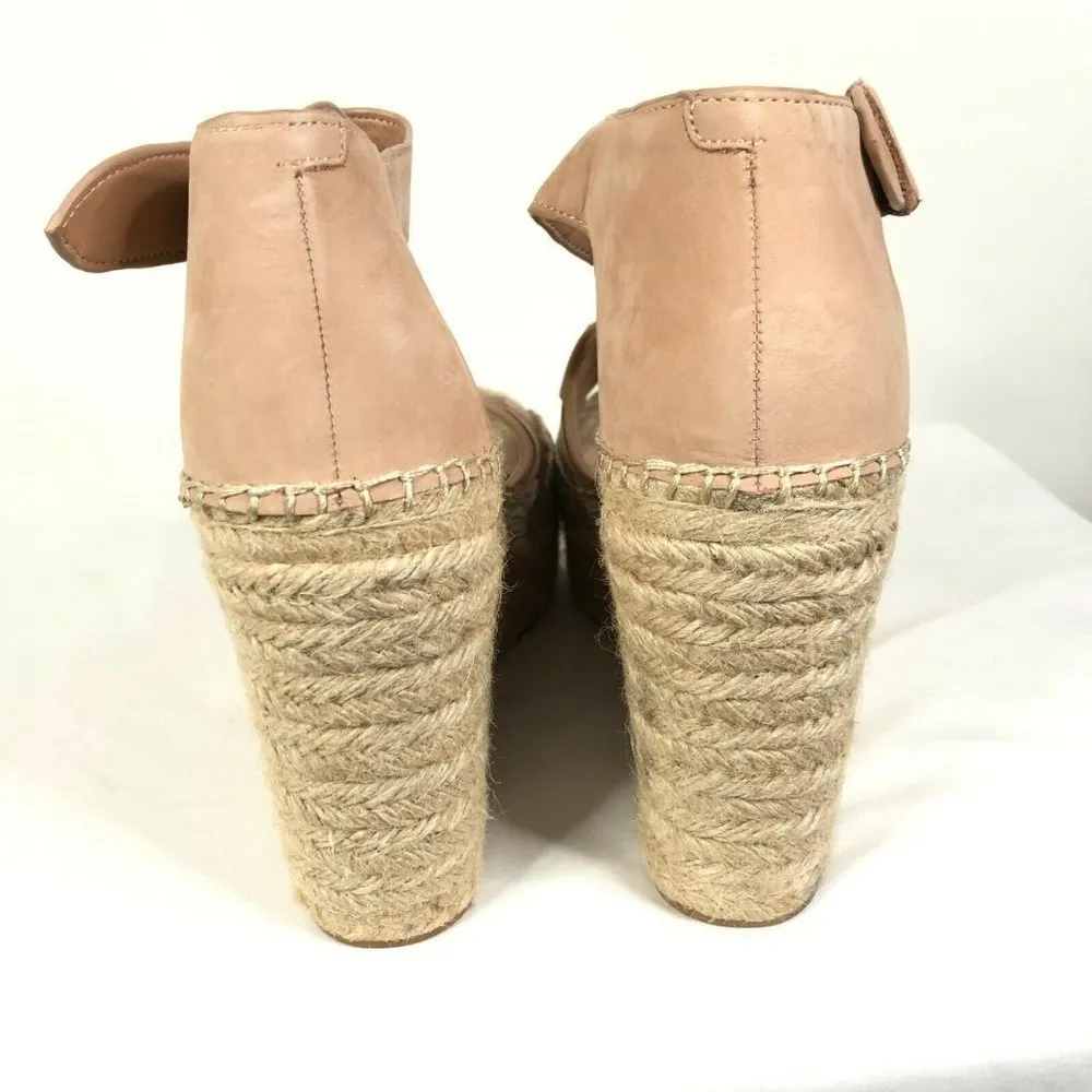 Marc Fisher Womens Sandals Espadrille Wedge 10 - Image 4