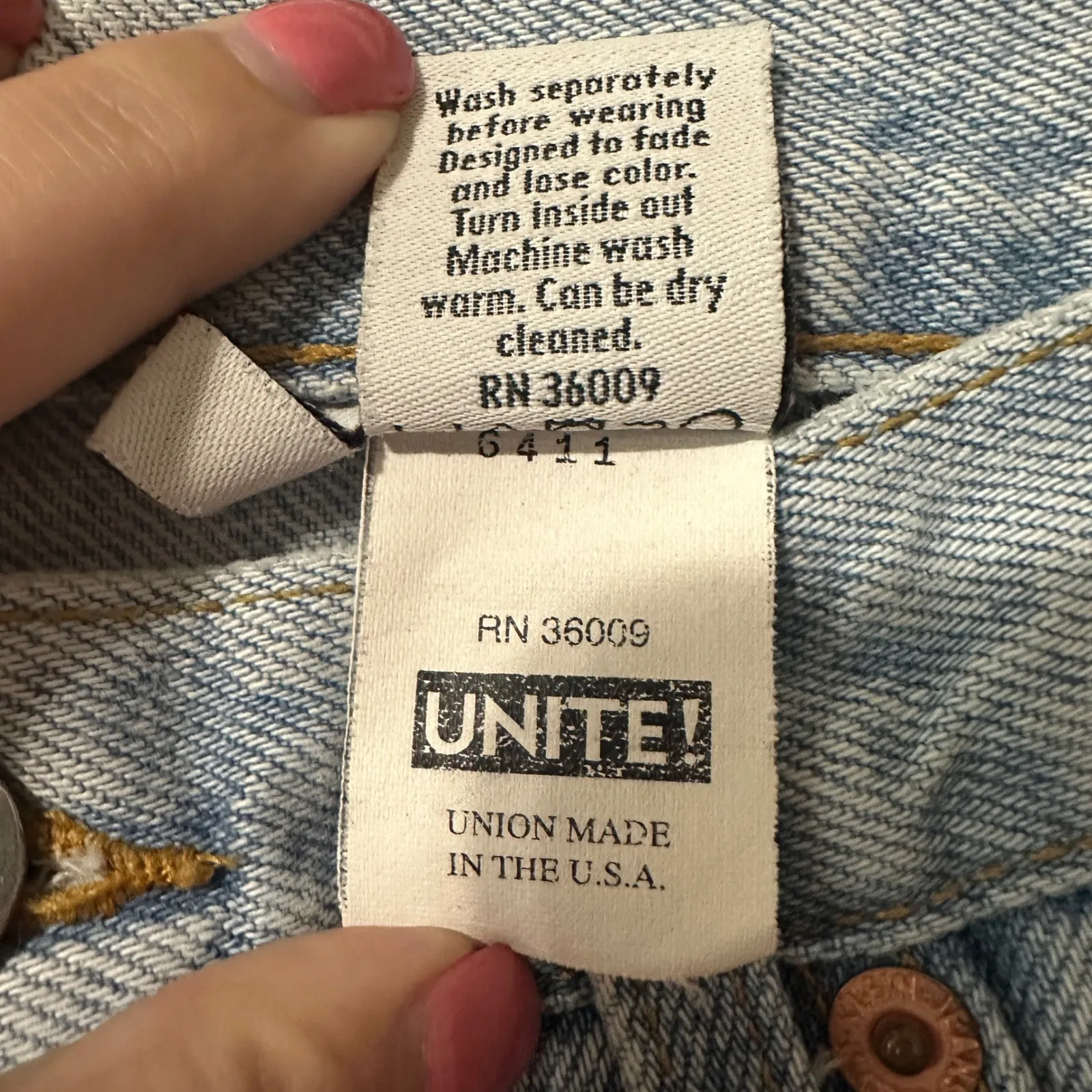 Vintage Calvin Klein Mom Jeans High Waist Light Wash Denim Womens Size‎ 10 - Image 8