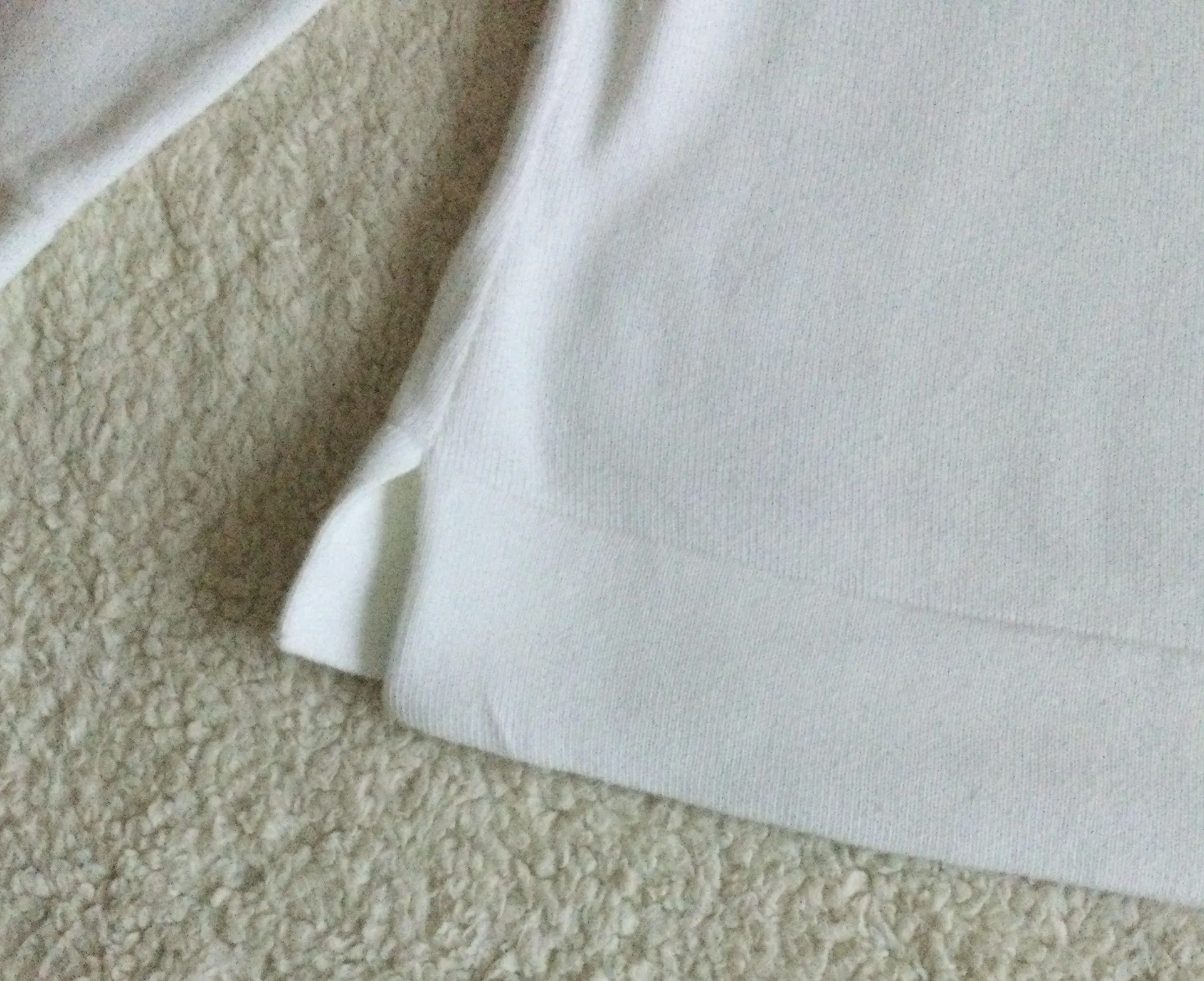 Vintage Sweater 3/4 Sleeve White - Sz M - Image 6