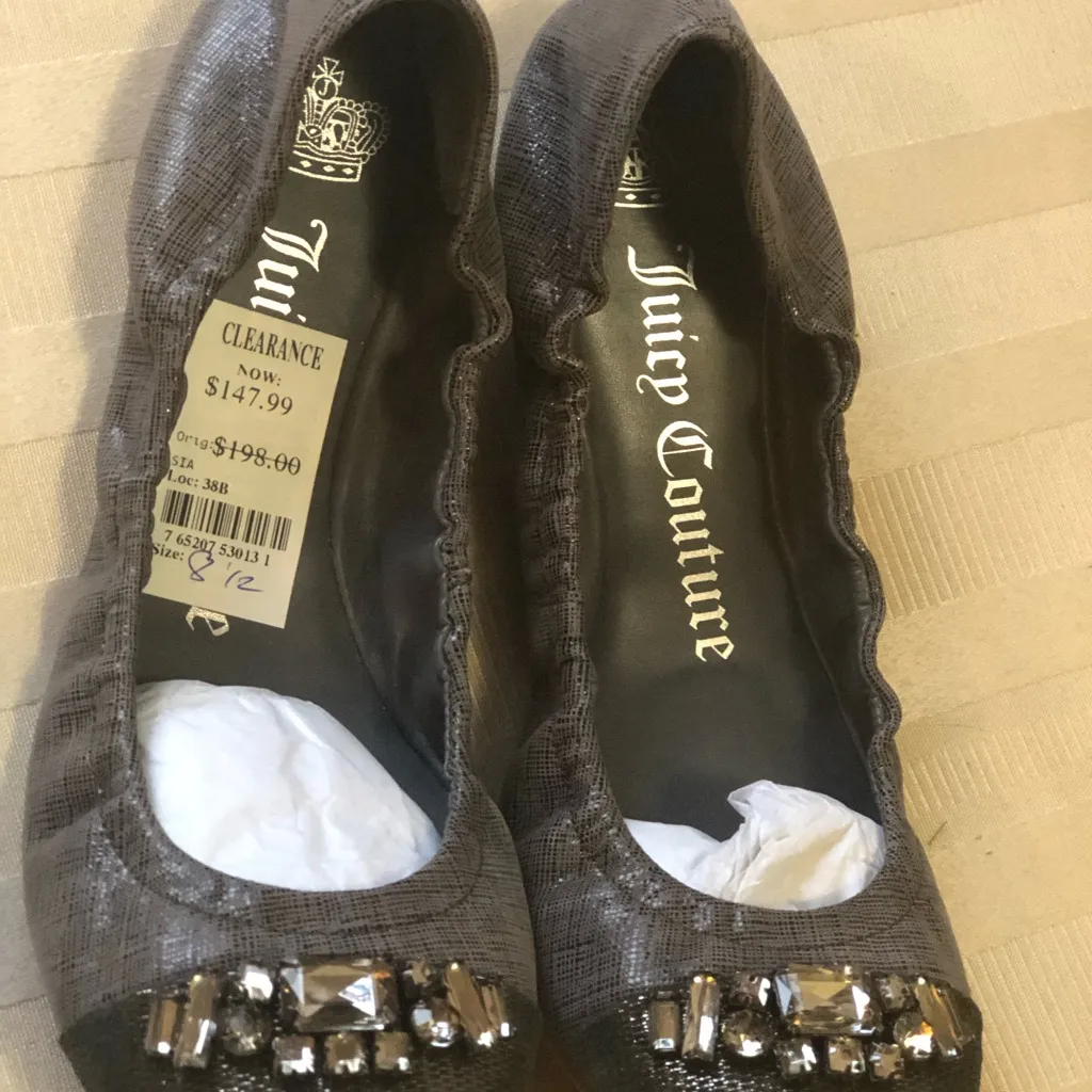 🎉🌹✨juicy Couture studded ballet flats for women - Image 2