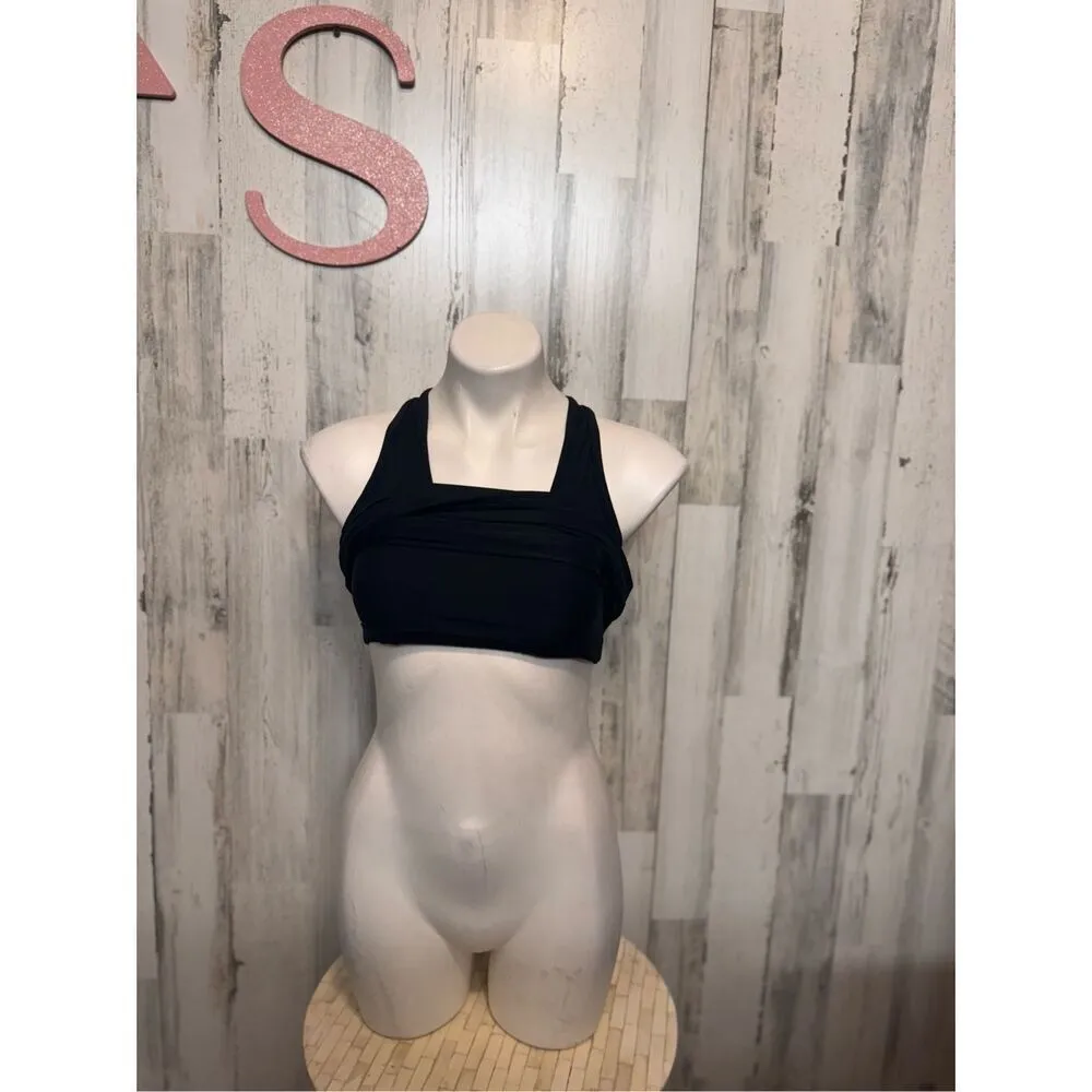 Aspire black tank top with built in sports bra size XSMALL Black - Image 9