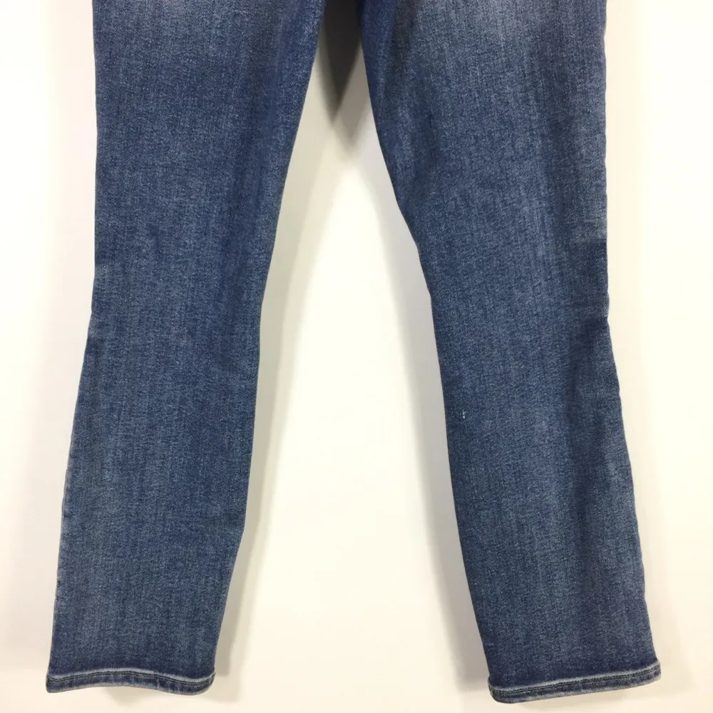 Good American Good Legs Cigarette Blue673 Jeans Size 28 - Image 12