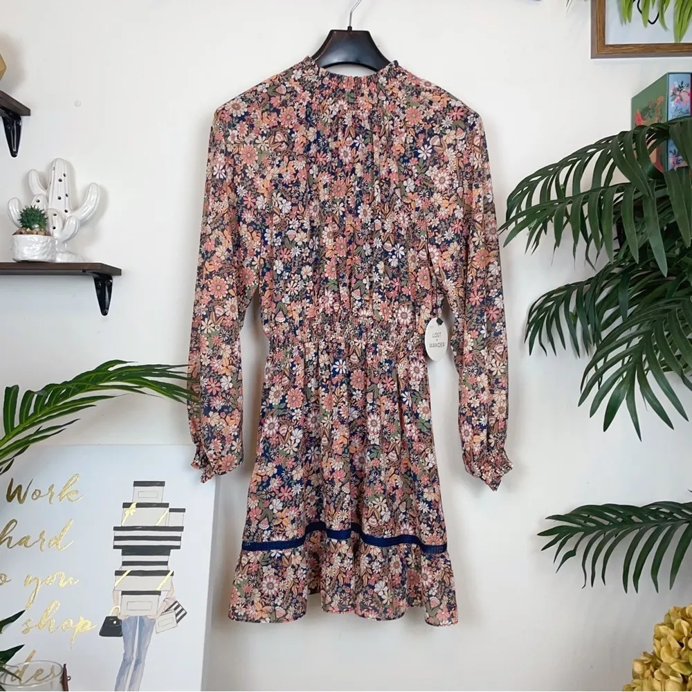 Lost + Wander FLOWER POWER MINI DRESS - Image 5