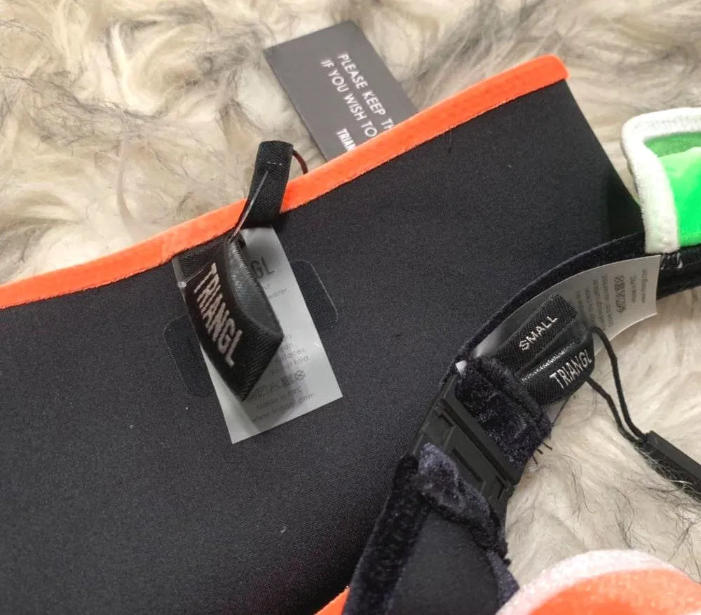 Triangl e Velour Neon Swimsuit - Image 5