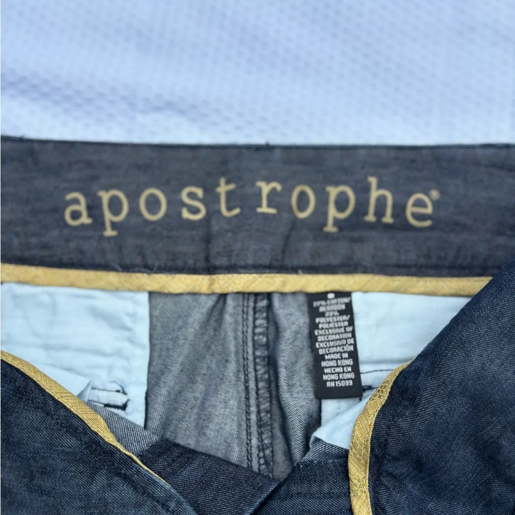 Apostrophe Dark Blue Flare Jeans - Image 3