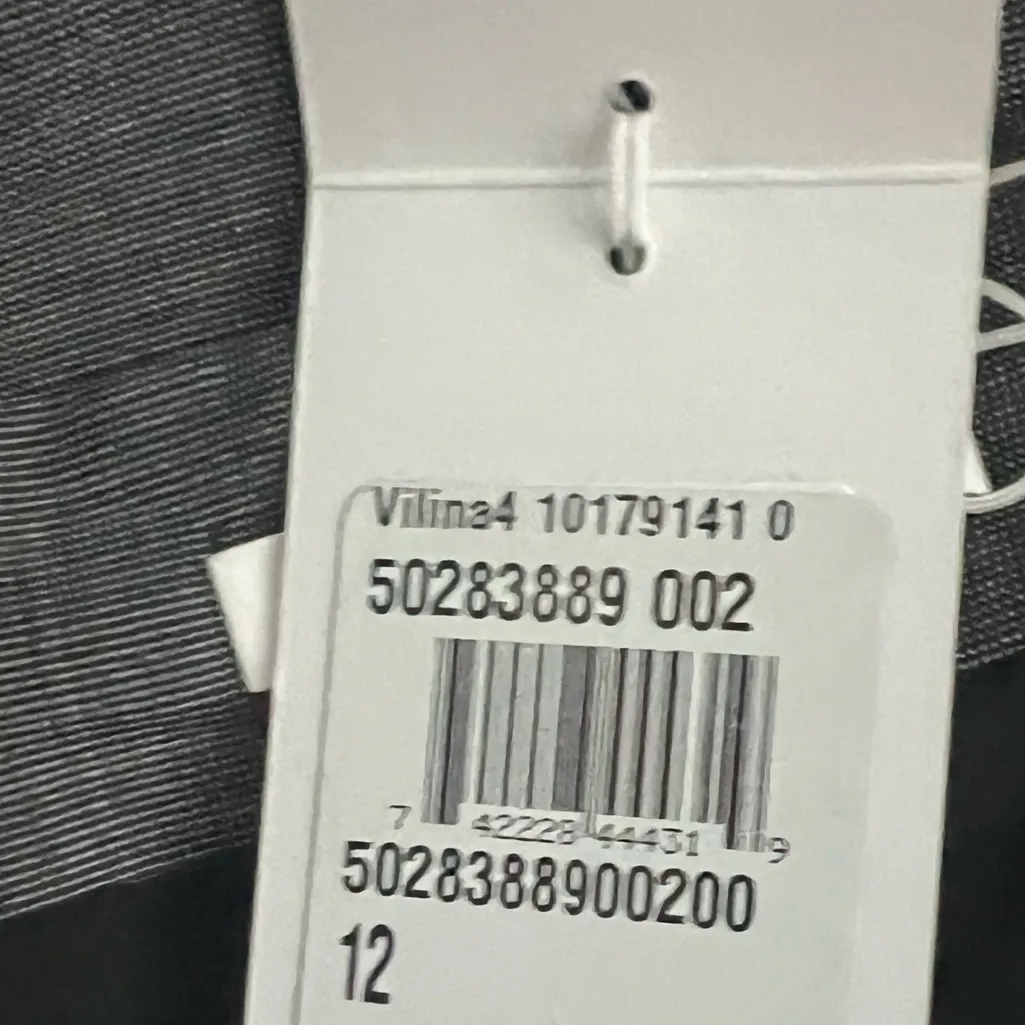 Hugo Boss Vilina Pencil Skirt, New with Tags, Grey, Size 12 - Image 9