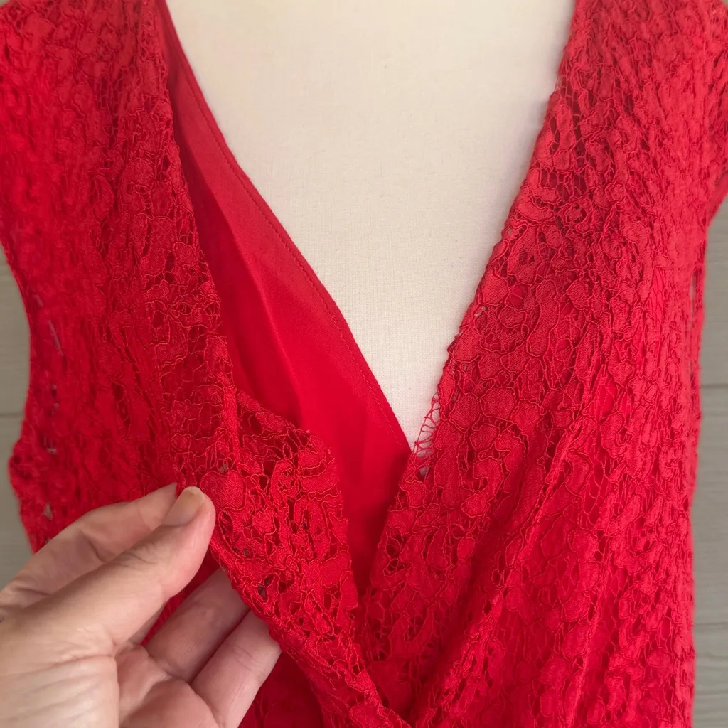 Carolina Herrera Sleeveless Lace Jumpsuit - Image 5