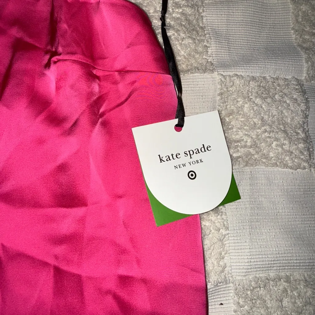 NWT Kate Spade Vibrant Pink Bow Strap Dress
Size M - Image 2