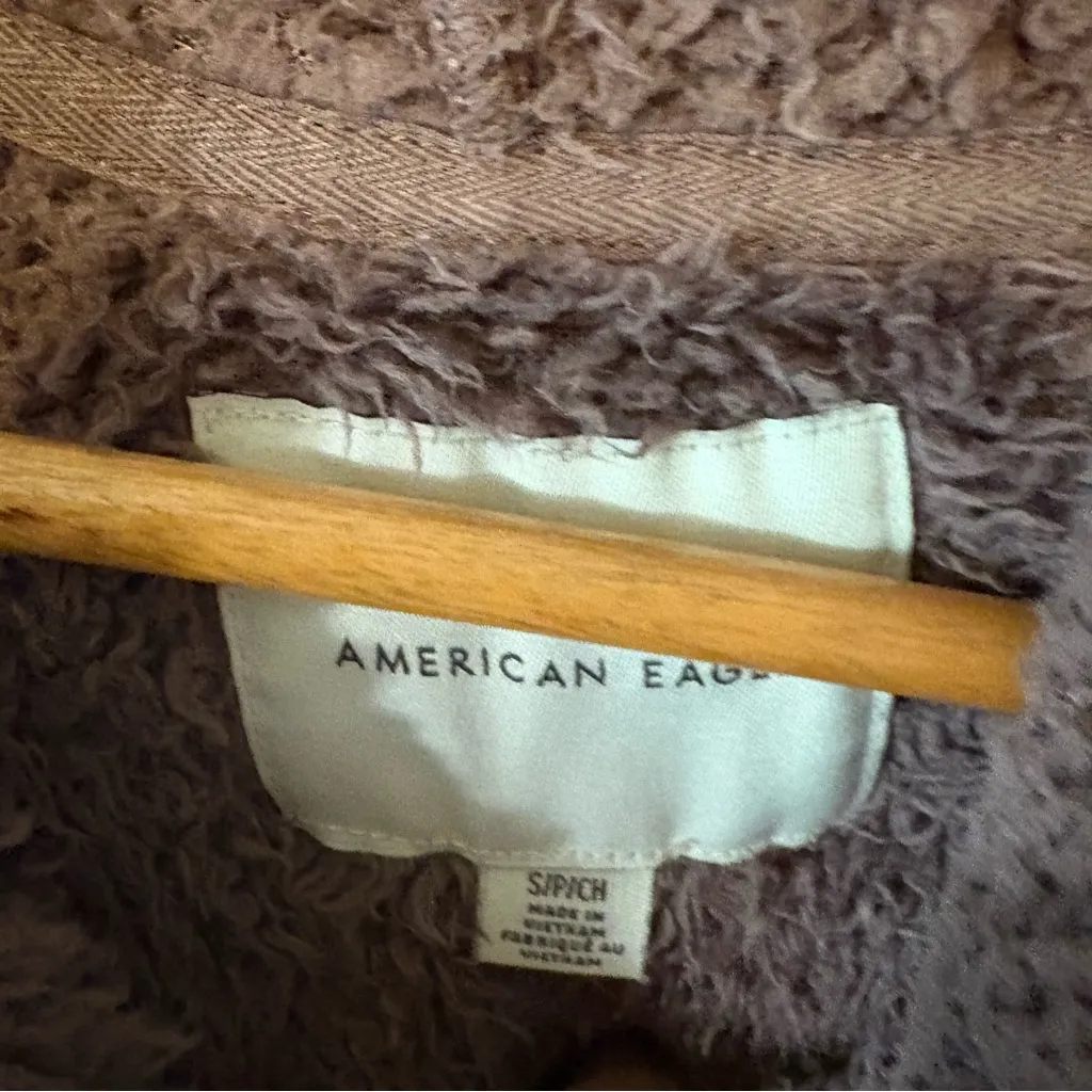 American Eagle Brownish/Purple Hoodie‎ Size Small - Image 7